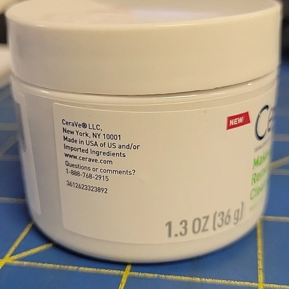 CeraVe Makeup Removing Cleanser Balm 36g New In Jar
